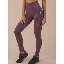Gymshark Seamless High Rise Energy Leggings Deep Purple Size Small Capri