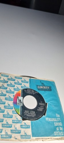 Gary Lewis And The Playboys - Where Will The Words Come From - 45 Record 1966 