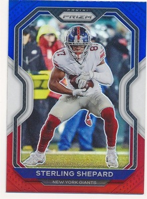 STERLING SHEPHARD 2020 PANINI PRIZM RED WHITE BLUE #161 NEW YORK GIANTS MINT