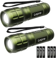 Led Taschenlampe Klein Extrem Hell Zoombar Wasserdicht 2Er-Pack GrüN Camping