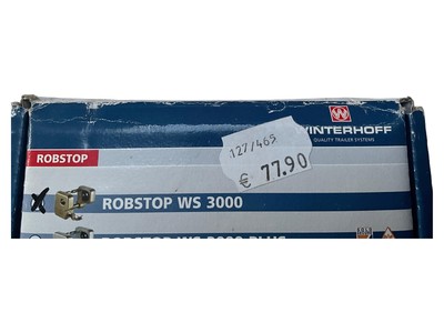 Winterhoff Robstop WS 3000 Anhänger Diebstahlsicherung Alarmanlage Blau