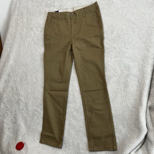 Gap Youth Twill Pants Size Medium Khaki Stretchable - Picture 8 of 12