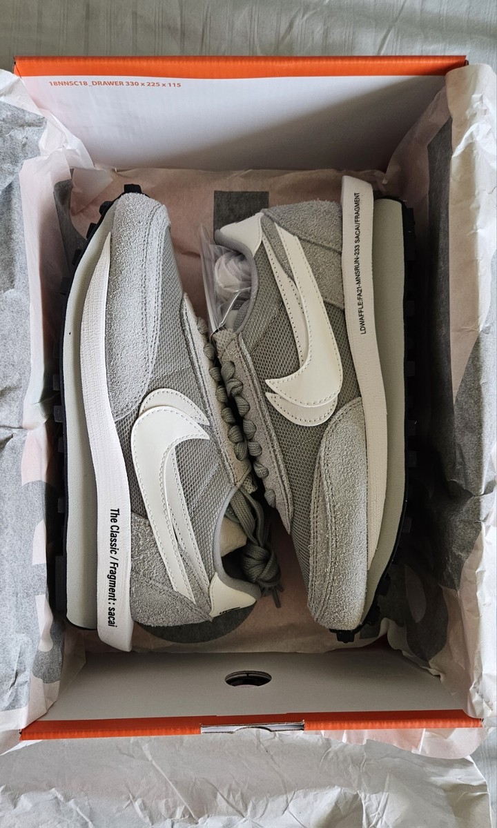 Buy Size 6.5 - Nike LDV Waffle x Fragment Design x Sacai Gray