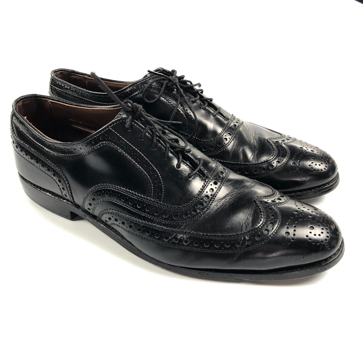 Allen Edmonds McAllister Dress Shoes Mens B Black Leather