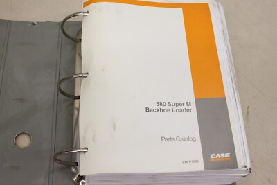 CASE 580 Super M Baggerlader 2002 DE EN FR ESP Ersatzteilekatalog CRE7-7990
