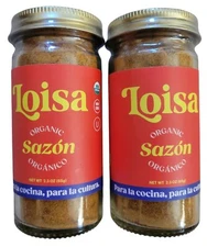 *NEW* 2-Pack Loisa Organic Sazon Seasoning, 2.3 OZ Aug 2027