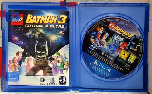 LEGO BATMAN 3 GOTHAM E OLTRE PS4 PLAYSTATION 4 1-2 GIOCATORI ITA COMPLETO OTTIMO - Foto 3 di 3