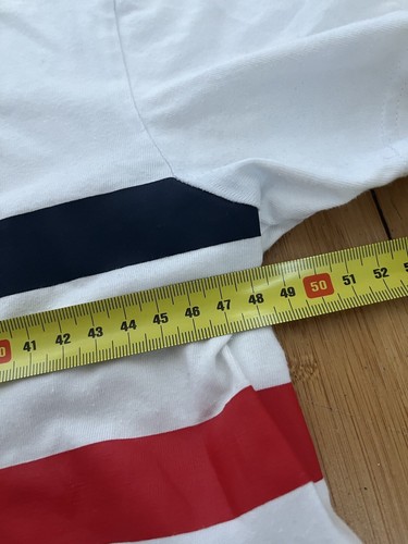 Le Coq Sportif Size M White T-shirt - Picture 6 of 9
