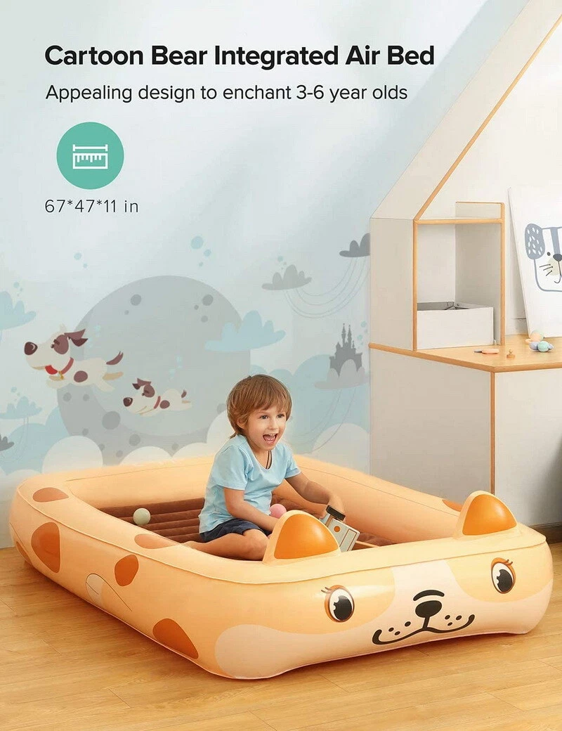 Children's blow up mattress outlet