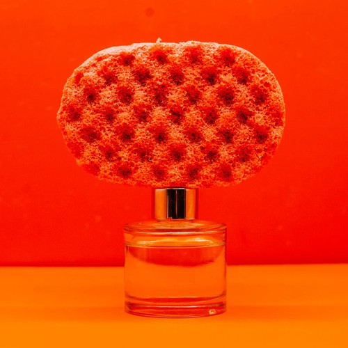 Vegan Filled TRAVEL Sponge Exfoliating Baccarat Rouge Soap SLS Free FreeP&P