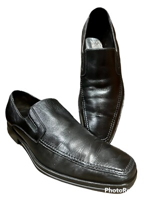 Monte Rosso Shoes‎ Size 9 Mens Lucca Nappa Leather Loafers Made in Italy Luciano in Red Men main image 4