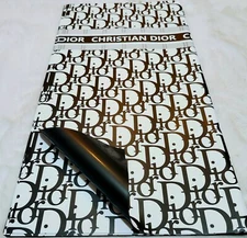 Korean Wrapping paper Luxury Waterproof 20 Sheets Black & White