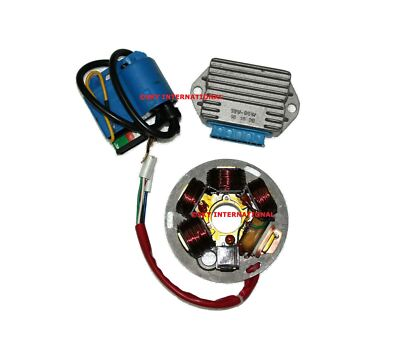 #ad Vespa LML Electric Kit Stator plate Cdi Ignition Coil Regulator Non Electic $38.59