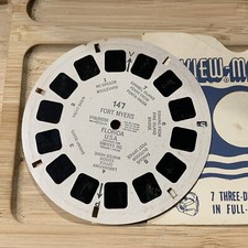 Fort Myers Florida 1956 Scarce View-Master Single Reel 147 1C