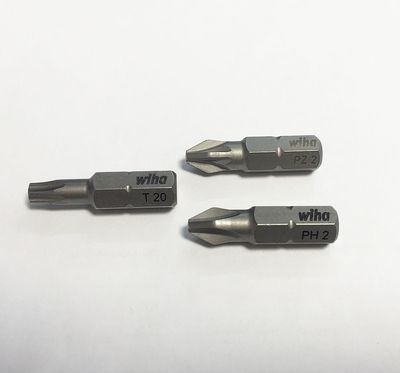 Original WIHA Bit Bits 1/4'' Biteinsatz Torx Kreuzschlitz TX PH PZ Schrauberbits