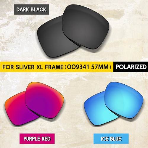 1.5MM POLARIZED Replacement lenses for Oakley Sliver XL OO9341 57mm Anti-Scratch - Picture 28 of 30