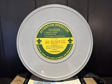 Vintage Boys Scouts Recruitment Film Movie Reel Go Scouting With Shipping Case