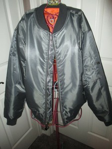 Rothco Ma 1 Bomber Jacket Vuelo Bombardero De La Capa Reversible Grande Ebay