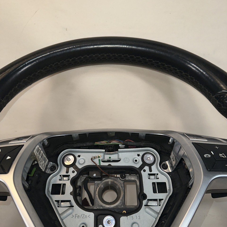 20122015 Mercedes W212 Steering Wheel Assembly Black 1314 OEM eBay
