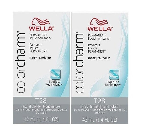 Wella Color Charm Toner 1.4oz (2Pack) (T10, T11, T14, T15