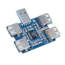 USB 2.0 Hub DC Concentrator 5V USB Hub 4 Female USB Expansion Board Module-