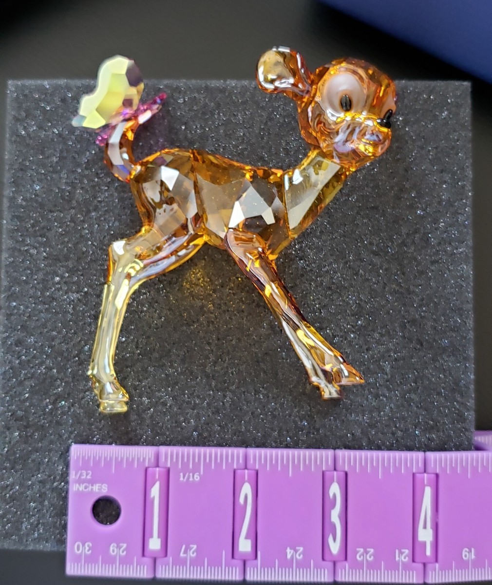 Swarovski Bambi Disney Color Crystal Figurine - Retired