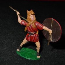Valiant EARLY ROMAN REPUBLIC LEGIONARY w/spear  shield Painted Toy Soldier