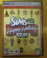The Sims 2 Happy Holiday Stuff Expansion Pack Mac New, Sealed
