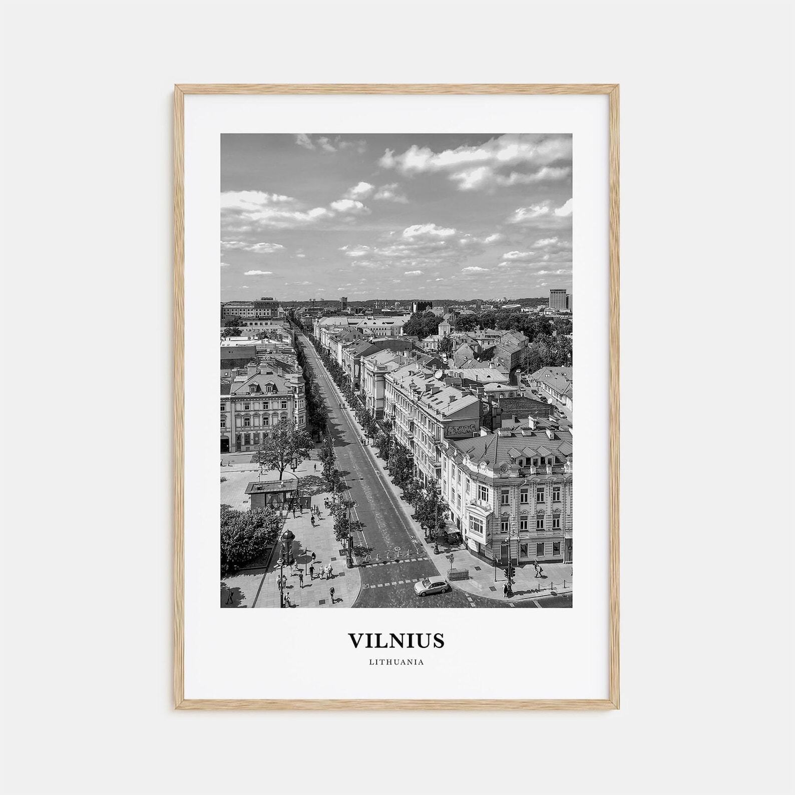 Vilnius Wall Art Vilnius Wall Decor Vilnius Poster Vilnius Home Decor Vilnius