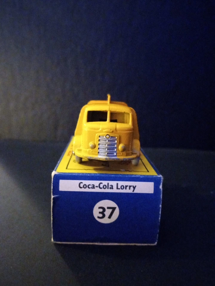 Matchbox #37b6 Coca Cola Lorry Rare GPW VN/MINT In Crisp Original B4 Box - Image 3 of 4