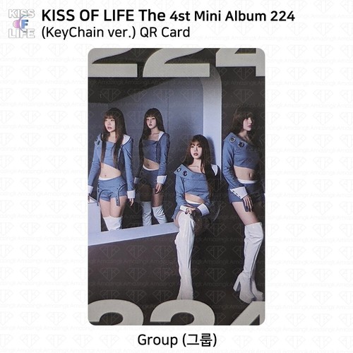 KISS OF LIFE 4th Mini Album 224 Magazine Keychain Digipack Official Photocard - Picture 59 of 63