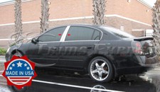 Fit2002-2006 Nissan Altima 4pc Chrome Pillar Post Stainless Trim Door Cover