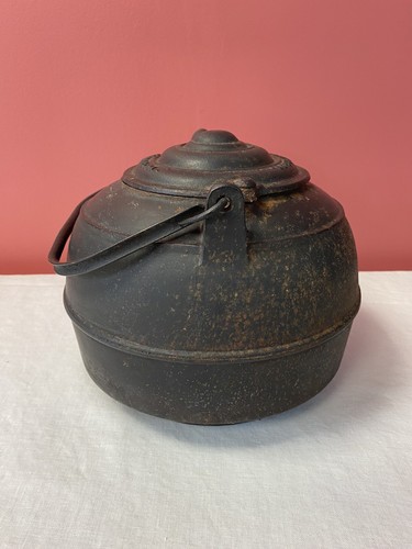 ORR Painter & Co Cast Iron Tea Kettle Teapot Size 8 Antique Decorative Kitchen - Picture 7 of 13