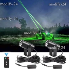 Fit Kawasaki Teryx KRX 1000 UTV Laser LED Whip Light Whipless Antenna Remote 4WD