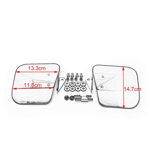 Clear Air Wing Deflector Windshield Mirror Mount For Honda Goldwing 1800 F6B - Picture 7 of 7