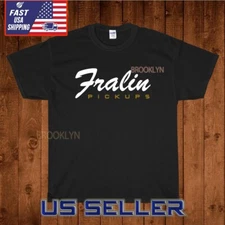 NEW LINDY FRALIN PICKUP GUITAR MEN'S LOGO T-SHIRT FUNNY AMERICAN USA SIZE S-5XL