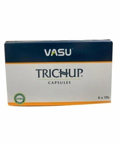 Vasu Trichup Tablet 60 for Healthy Hair  Free Shipping World Wide - Image 3 of 3