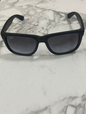 Authentic Ray-Ban Justin RB4165 601 54mm Matte Black Polarized Sunglasses- FR SH