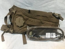 SOURCE HYDRATION SYSTEM W/ BLADDER, NEW HOSE USMC TACTICAL 3L COYOTE BROWN CLEAN