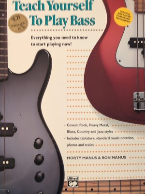TEACH YOURSELF BASSGITARRE (TAB) von MORTY & RON MANUS (CD fehlt) - ALFRED - GC