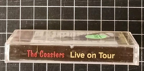 THE COASTERS **Signed** CASSETTE Live On Tour AUTOGRAPHED 4 Signatures INSCRIBED - Picture 3 of 4