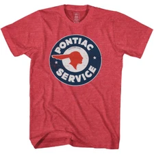 Pontiac Service Distressed Logo T-Shirt