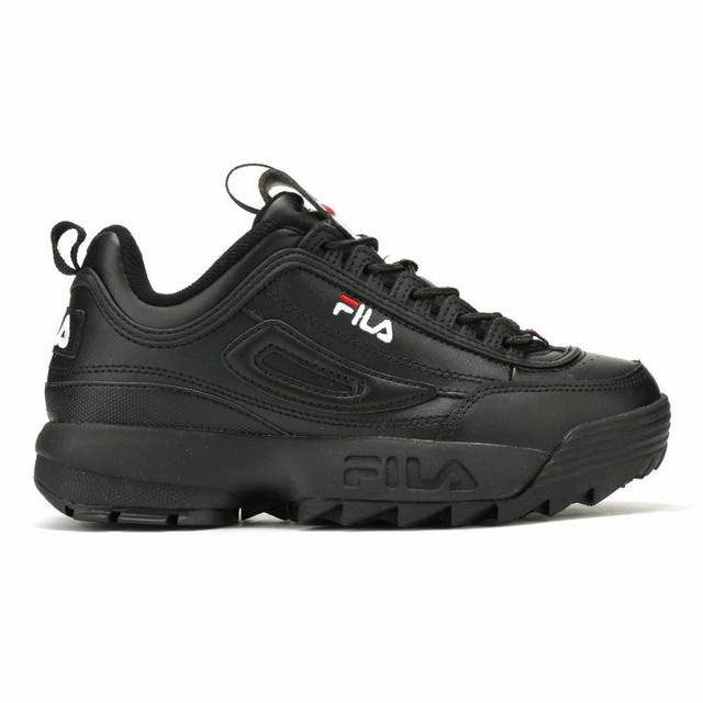 black fila disruptor size 5