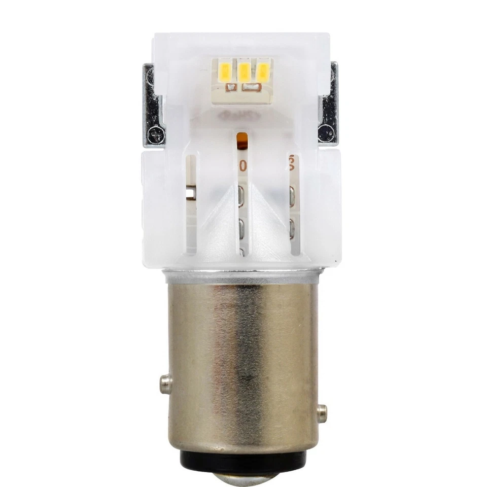 Sylvania Premium Luz LED 1157 Blanco 6000K Dos Bombillas Señal de Giro Frontal Lámpara Ajuste Foto 4 de 4