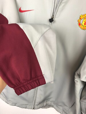 Vintage Nike Total 90 Manchester United Football Jacket Soccer