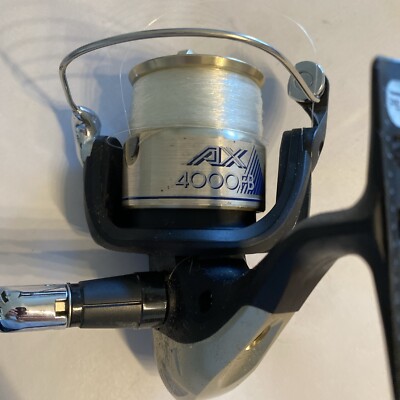Shimano AX4000FB Spinning Reel Recent 20lb Braid Good Working