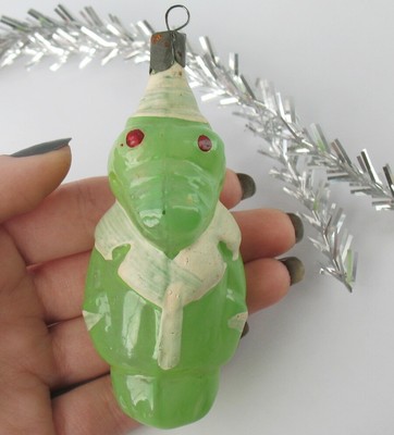 crocodile christmas decoration