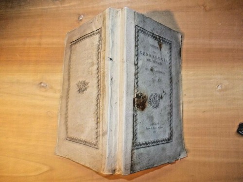 PRINCIPII DELLA GENEALOGIA DEL PENSIERO VOL II IL GIUDIZIO LALLEBASQUE 1828 - Picture 2 of 10