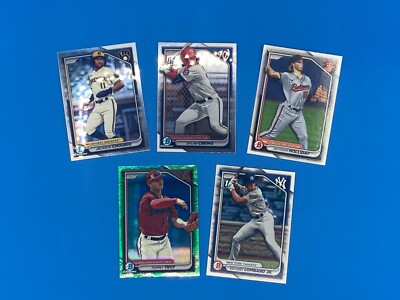 2024 Bowman Baseball Prospects BP & BCP Chrome 1-150 Complete Your Set/You Pick