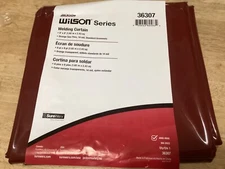 Jackson Safety - Wilson Series - Welding Curtain - 6' x 8' ORANGE 14 mil #36307
